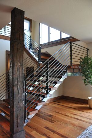 commercial metal stairs design