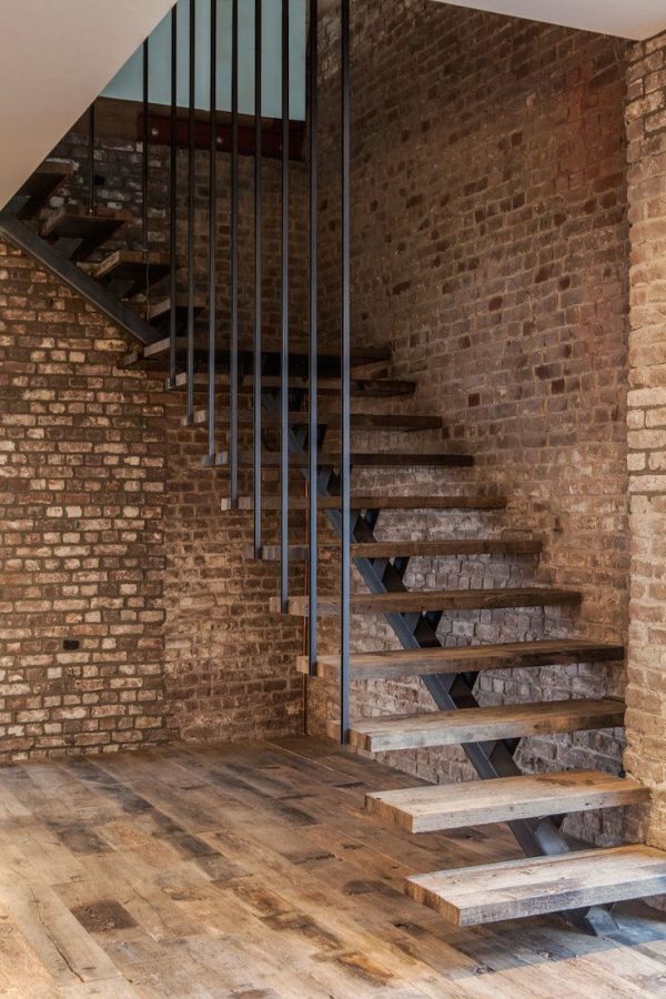interior stone staircase