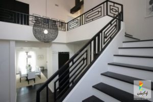 terrace metal stairs design